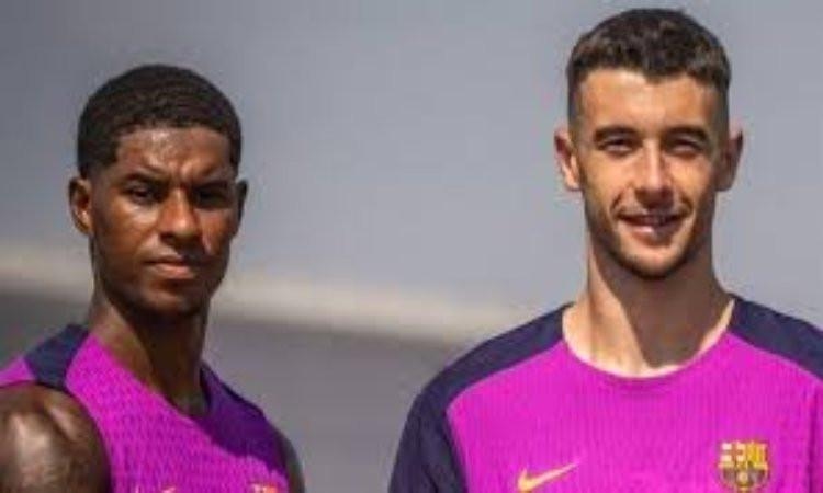 "خوان جارسيا" و"ماركوس راشفورد" ضمن قائمة برشلونة رسميا