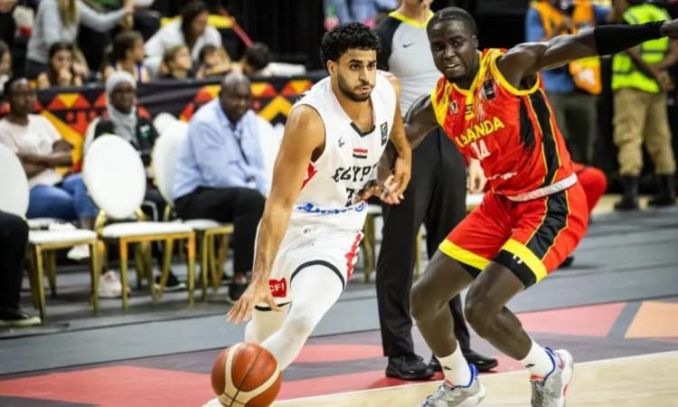 منتخب مصر يهزم أوغندا في ختام دور المجموعات ببطولة الأفروباسكتذ
