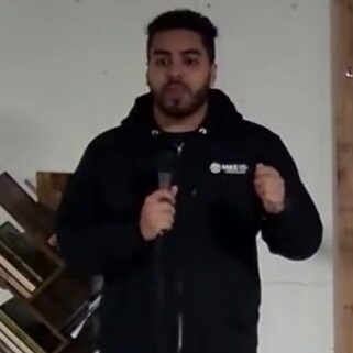 American Muslim Activist Abdullah Akl At Staten Island Mosque: Columbia University Activist Mahmoud Khalil Was Targeted By President Trump; They Claim He Is Antisemitic, But He Just Stood Up For Gaza; It Is Your Right Not To Open The Door To ICE; Call CAIR For Help; Will You Protect, Hide Your Brothers And Sisters?