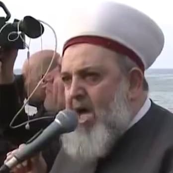 Lebanese Sunni Islamic Scholar Aboubaker Zahabi In Beirut Protest: We Say To The 'Sons Of Zion' – Our Religion Is The Religion Of Jihad; We Will Come To You And Slaughter You