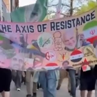 Bronx Anti-War Coalition - Which Endorsed D.C. Shooter Elias Rodriguez - Holds 'Glory to the Resistance Axis' Rally on May 3: They Taught Us What We Need to Do; Liberation Is Carried out Through Armed