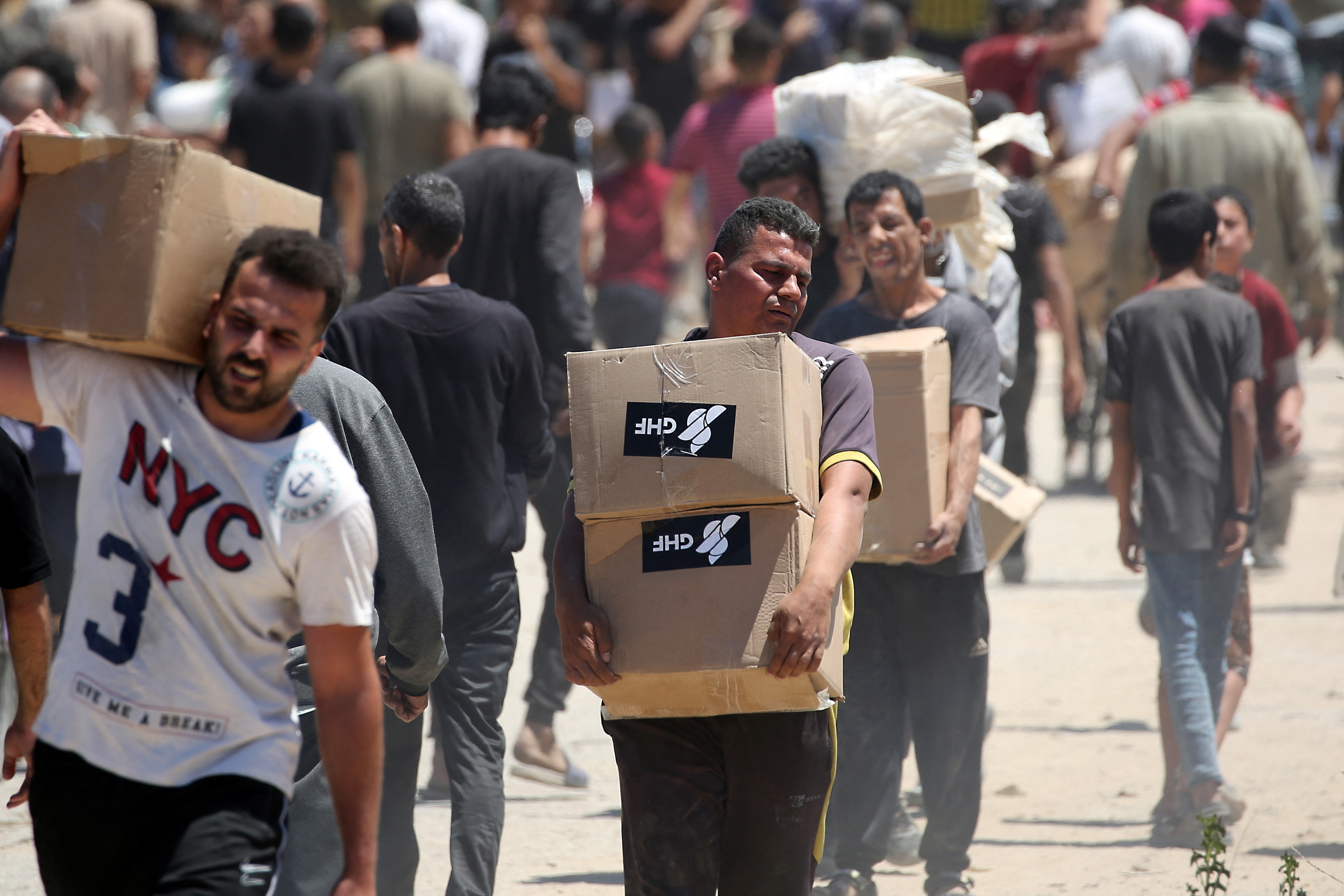 Gaza Humanitarian Foundation accused of using charity logo without consent