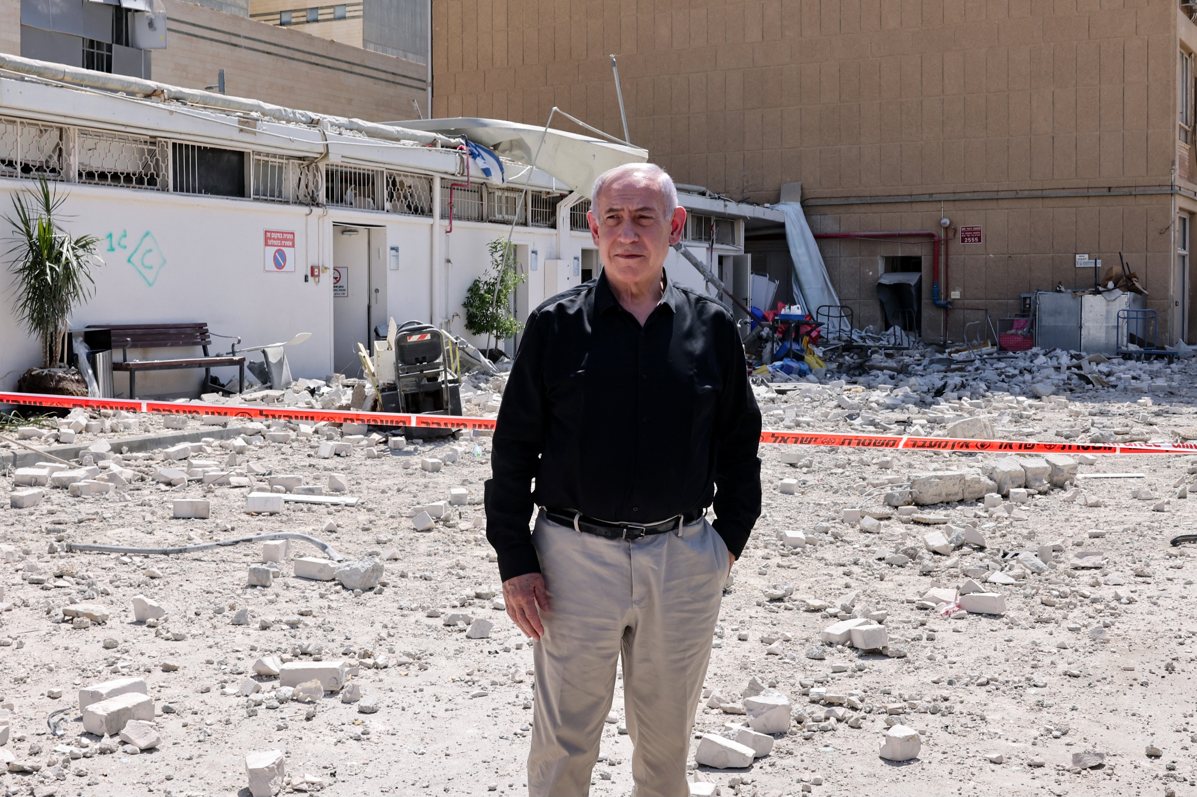 Israeli officials accused of 'hypocrisy' over Iranian strike that hit hospital