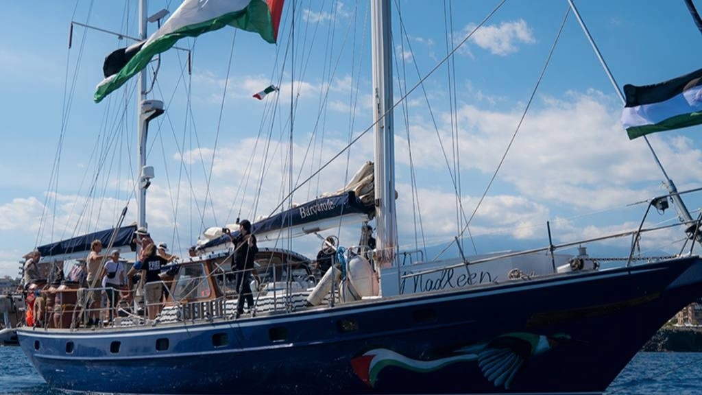 Greta Thunberg, Guy Pearce, Susan Sarandon join activists sailing from Italy to Gaza to break Israeli siege