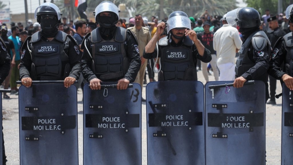 Iraqi parliament debates law restricting right to protest