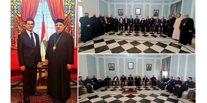 وزير الاعلام زار مطرانية سيدة النجاة في زحلة وشارك في احتفال تكريمي على شرفه: هدفنا إعادة لبنان الى حضوره الإعلامي العربي والدولي كي يستعيد مكانته قبلةً للشرق والغرب