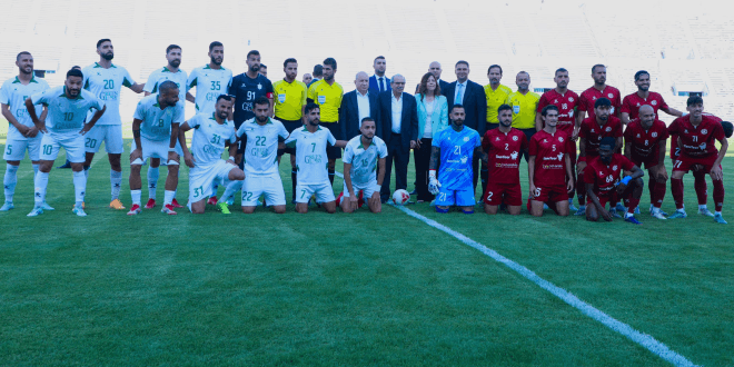 رئيس الحكومة ممثلا رئيس الجمهورية افتتح الاحتفال ب'عودة الحياة إلى مدينة كميل شمعون الرياضية'