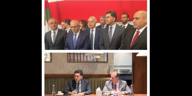 مرقص يلتقي مجلس العمل اللبناني في دبي واستقبال في قنصلية لبنان برعاية سلام