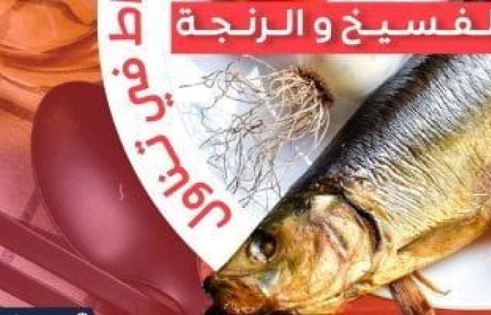 هيئة الدواء توصح أضرار الإفراط فى تناول الرنجة والفسيخ