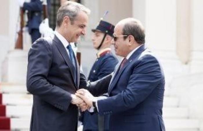 رئيس وزراء اليونان: من دواعى سرورى الترحيب بصديقى العزيز الرئيس السيسى