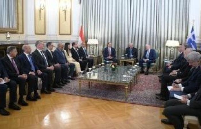 كلمة الرئيس السيسى بالمؤتمر الصحفى المشترك مع رئيس وزراء اليونان