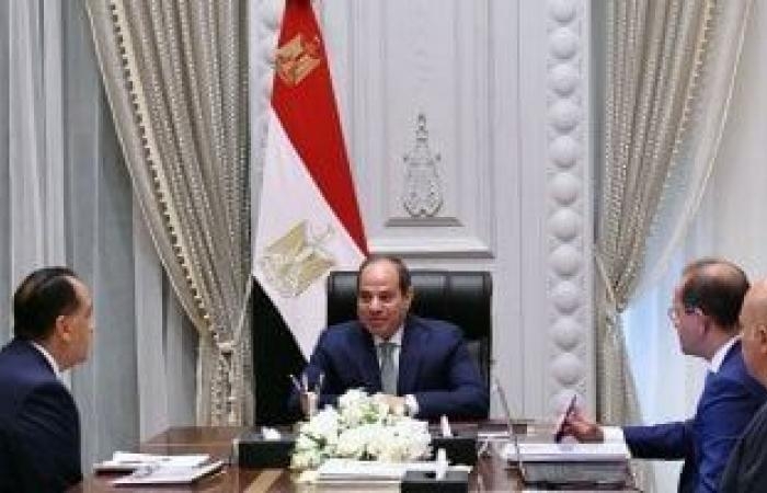 الرئيس السيسى يوجه باتخاذ الاحتياطات المالية والسلعية فى ظل التطورات بالمنطقة
