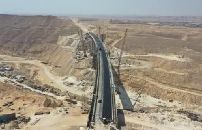 الكوبرى العملاق.. شاهد أعلى كوبرى فى مصر بعد اكتماله.. صور