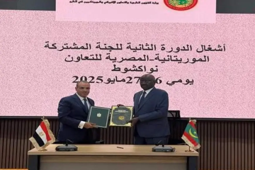 وزير الخارجية يترأس الجانب المصرى خلال أعمال اللجنة المشتركة المصرية الموريتانية فى نواكشوط