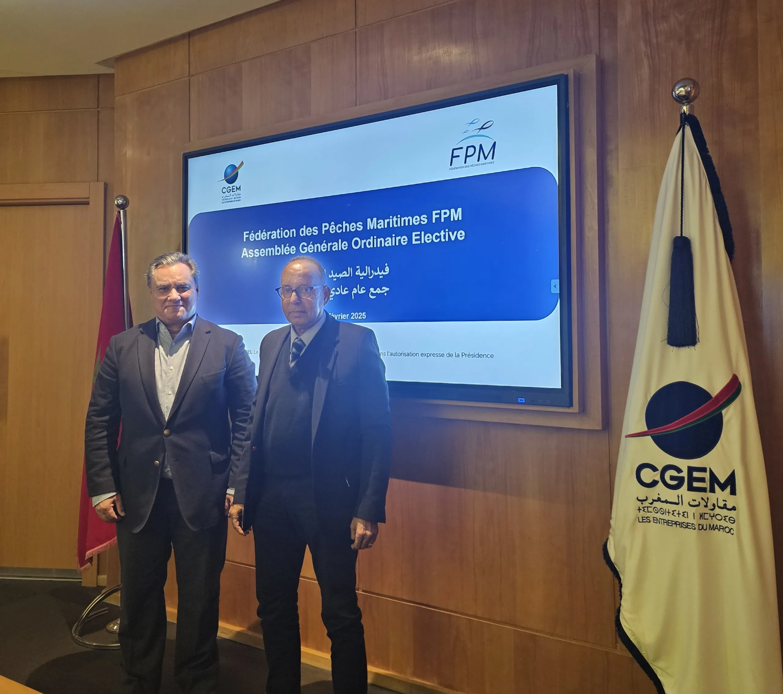 Maritime Fisheries Federation Re-Elects Mohamed Ali Oukacha  as President