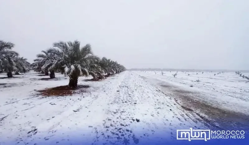 Weather Alert Forecasts 2-Day Snowfall in Morocco