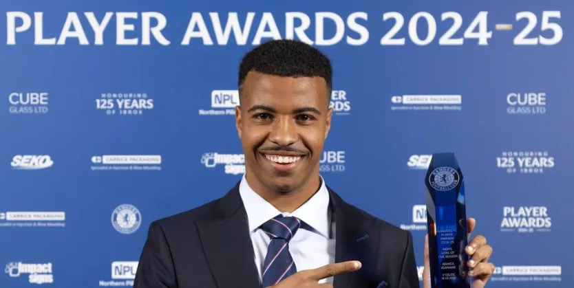 Hamza Igamane Wins Double Honours at Rangers Awards Night