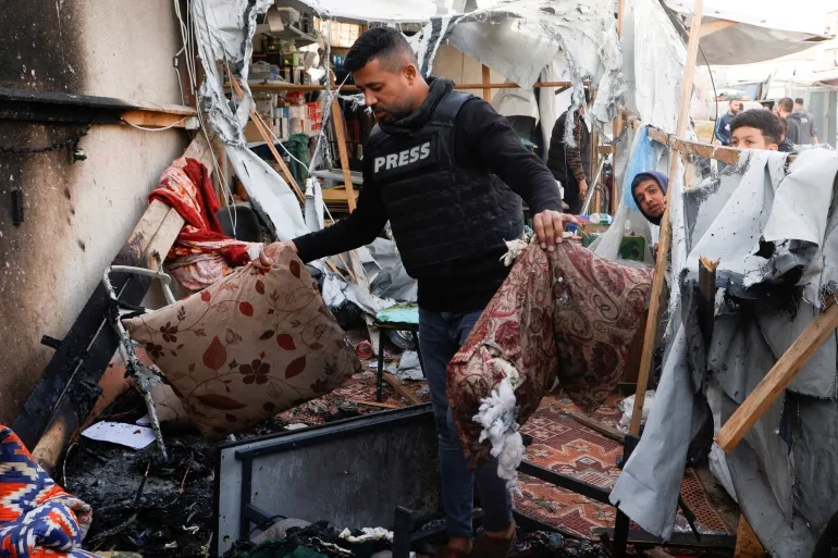 Palestinian Journalists Burned Alive in Israeli Strike on Khan Younis
