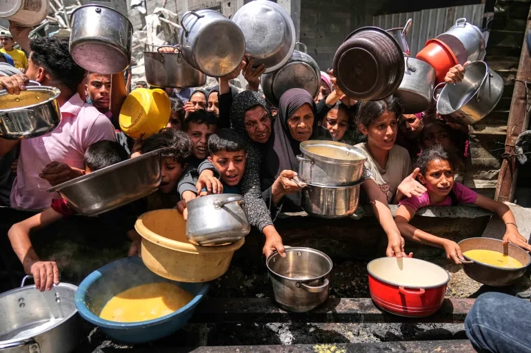Aid Trucks Looted in Gaza Amid Desperation, Dire Food Shortages