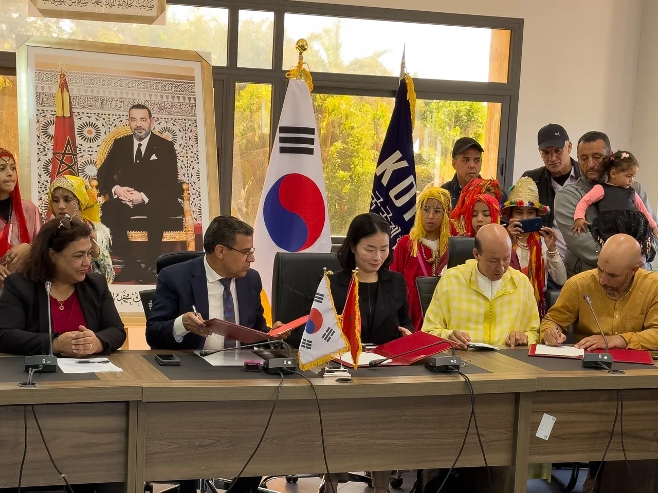 Korea Donates Equipment to Support Parenting Education in Sidi Taibi