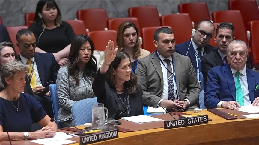 US Vetoes Ceasefire, Again