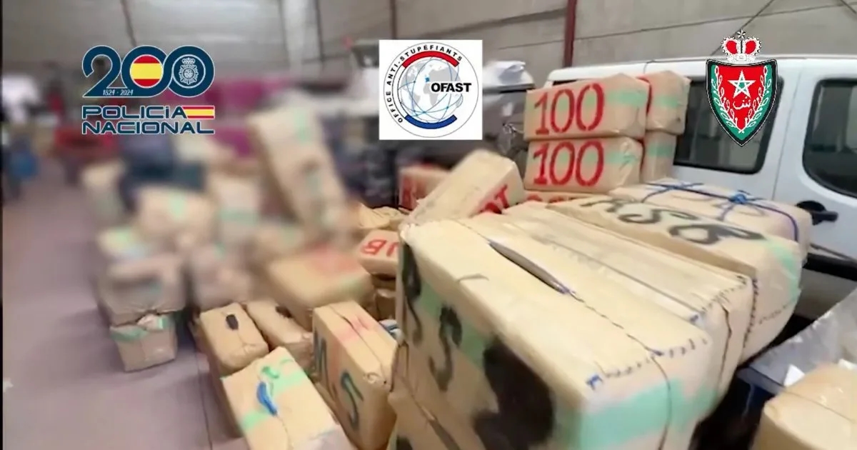 Spanish Police Seize Over 15 Tons of Hashish Hidden in Moroccan Watermelon Truck