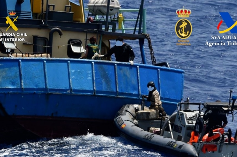 Morocco Contributes to International Operation Seizes 3 Tons of Cocaine off Canary Islands