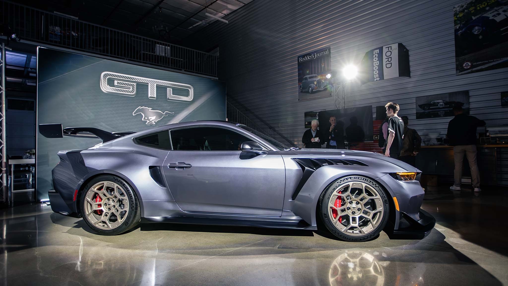 Report: The $350,000 Ford Mustang GTD Is Getting Placeholder Wheels