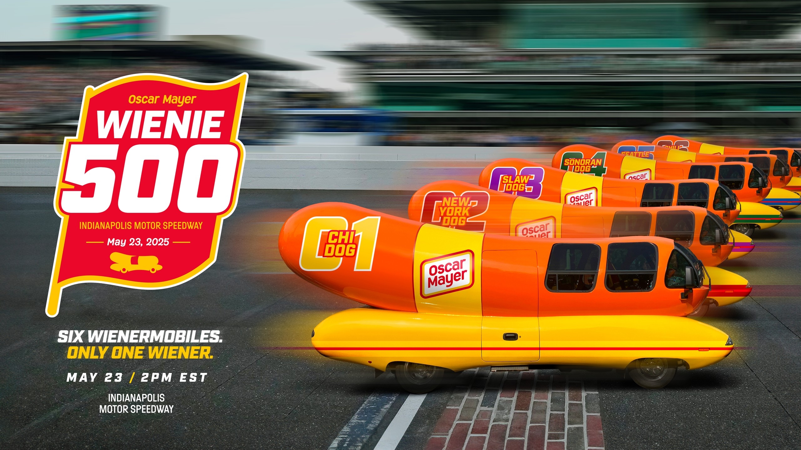 And the Wiener Is...? Oscar Mayer to Race All Six of Its Wienermobiles at the Indy 500