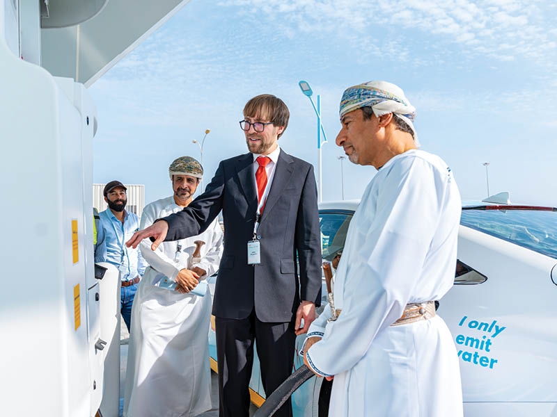 Oman's first hydrogen refuelling station opens near Muscat airport