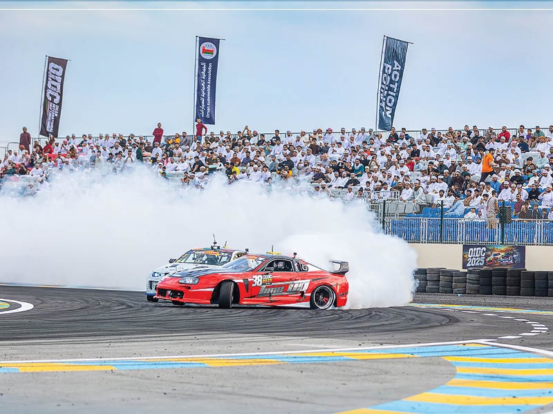 Suhar arena opens as new hub for car drifting and motorsports