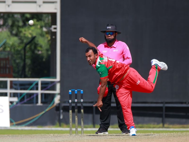 Oman stun table-toppers USA with dominant spin display
