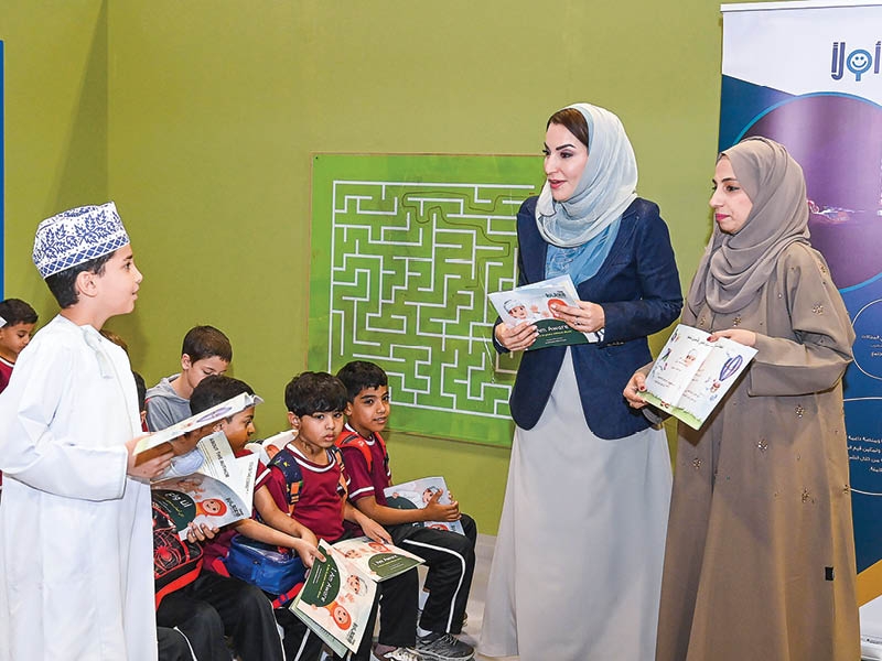 Booklet launched on child safety awareness at Muscat book fair