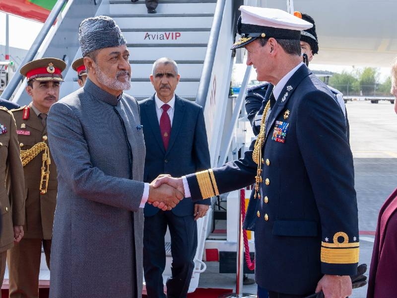 H M Sultan Haitham accorded royal Dutch welcome