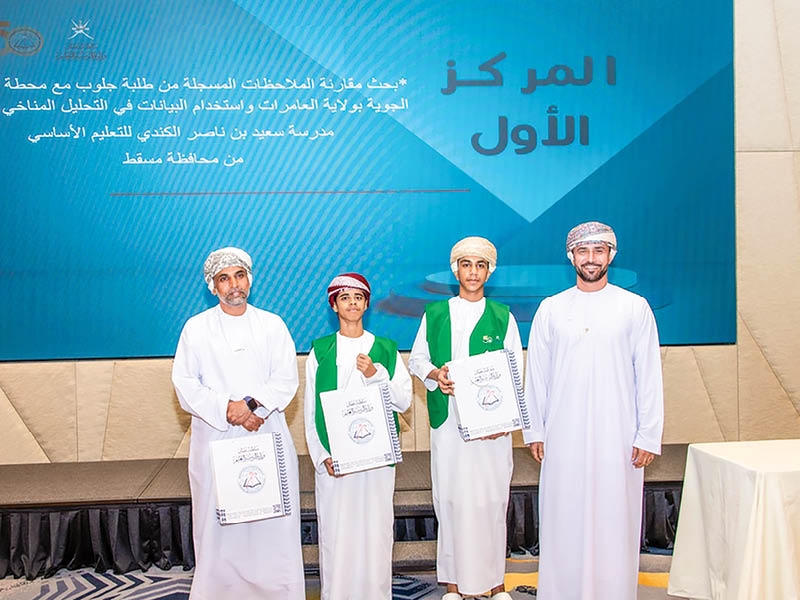 Omani students win GLOBE science contest