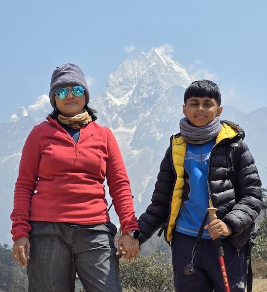 Indian teenager from Oman treks to Mt Everest base camp
