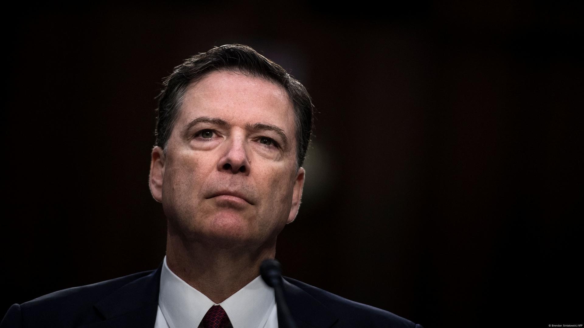 James Comey interviewed by Secret Service over alleged ‘threat' against Trump