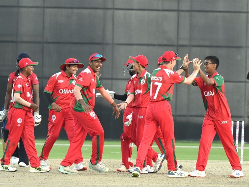 Oman U16s show grit and growth in narrow defeats at ACC West Zone Cup