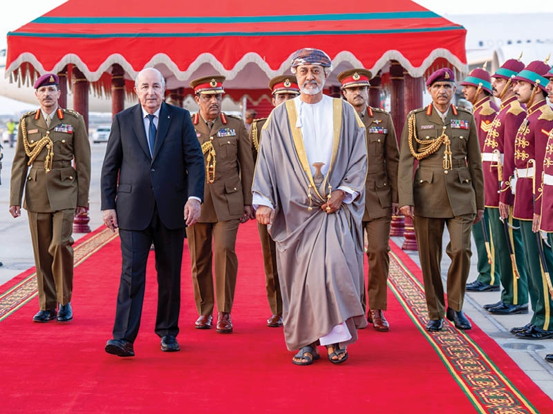 H M Sultan Haitham to visit Algeria on Sunday