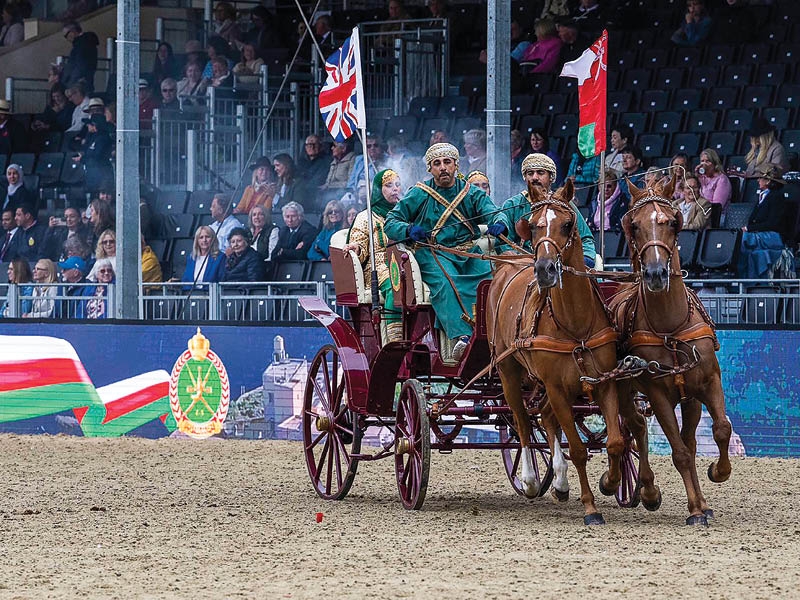 Oman showcases equestrian heritage at Royal Windsor Show