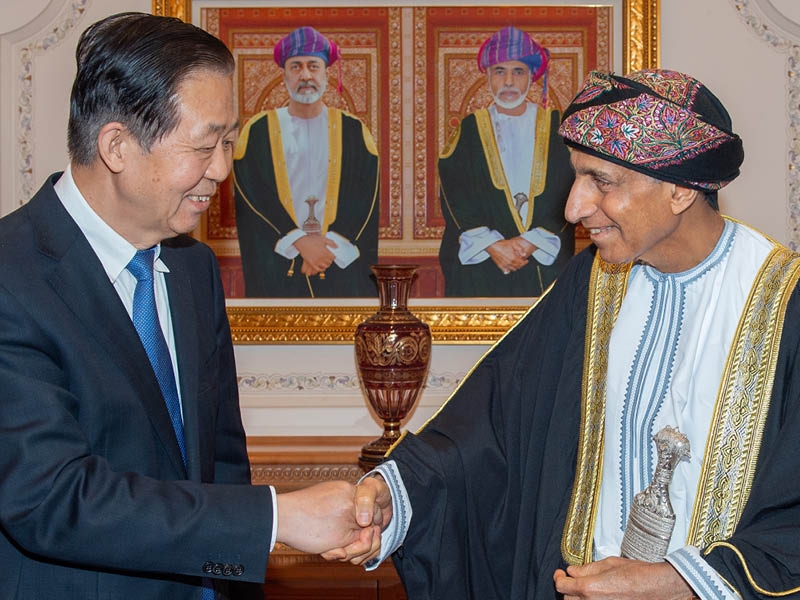 Sayyid Fahd receives Chinese official