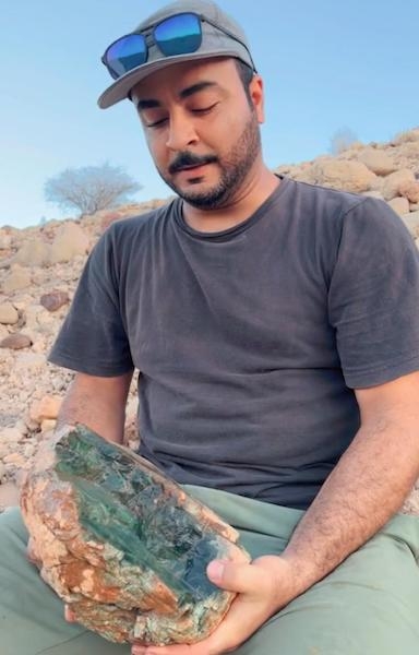 Luqman al Hooti reveals his passion for geological gold