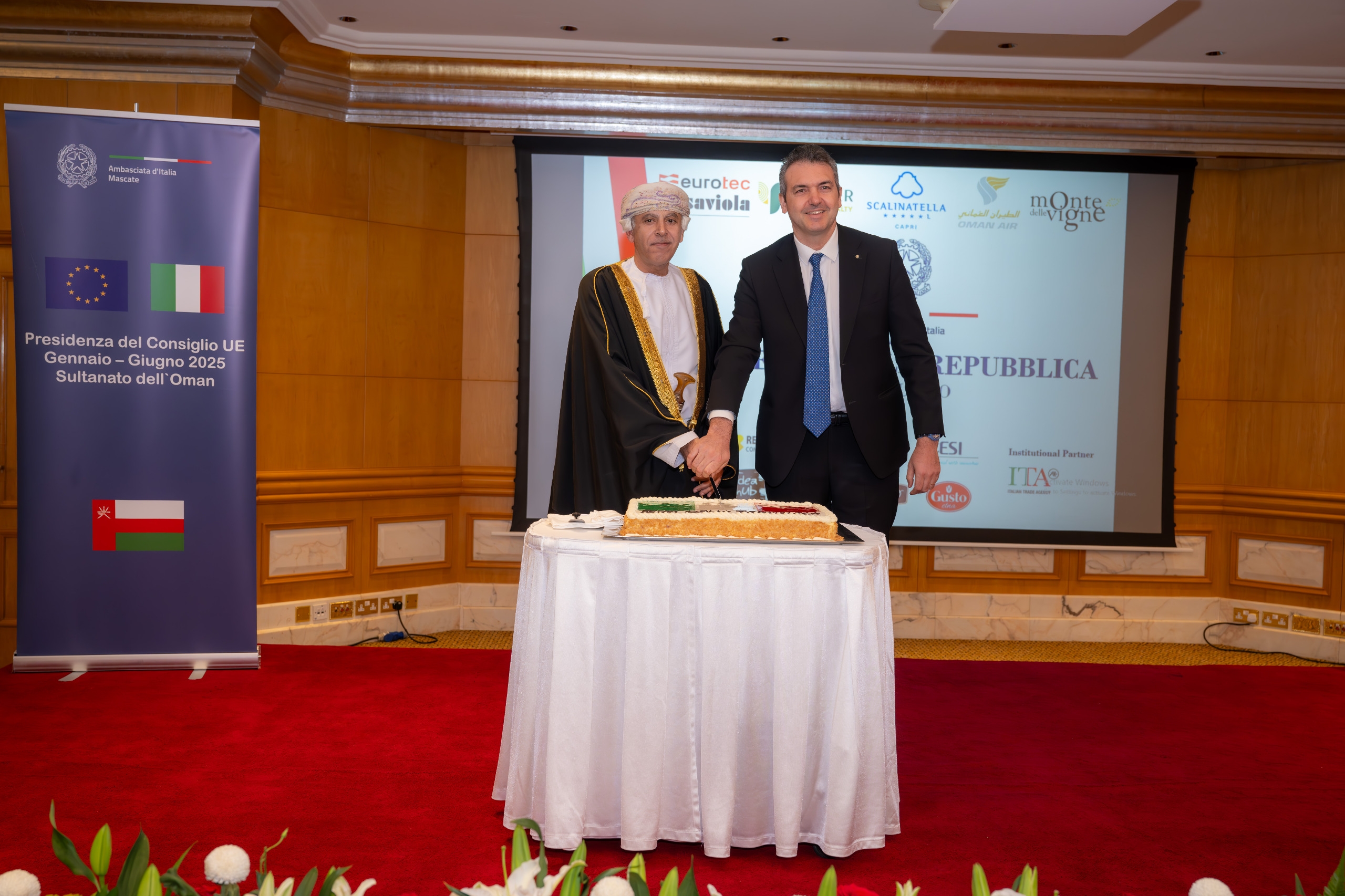 Celebrating the Italian National Day in Muscat: A Night of Culture, Friendship, and Diplomacy
