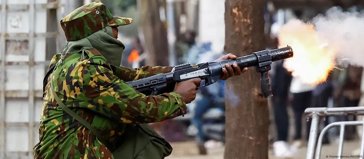 Kenya: Officer held after man shot at anti-brutality rally