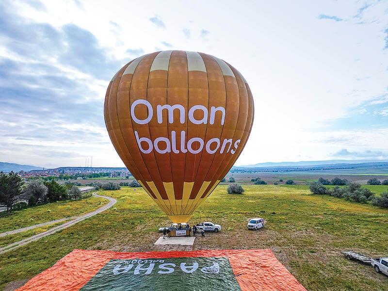 Hot air balloon rides in Bidiyah soon following trial in Turkey