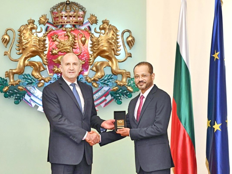Sayyid Badr honoured in Bulgaria for peace efforts