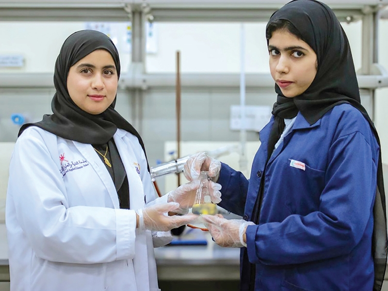 Student company at UTAS Suhar turns coffee waste into biofuel
