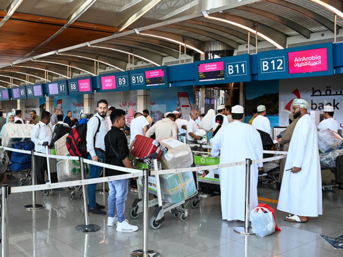Passengers at Oman airports drop 3% till May 2025