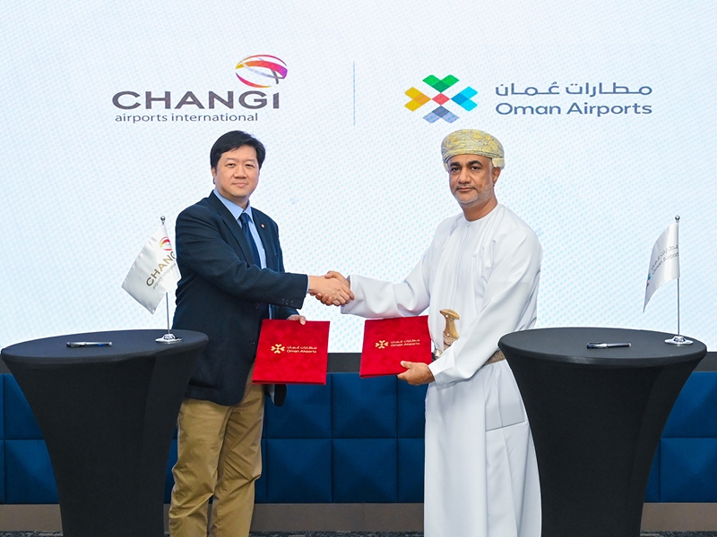 Oman Airports, Changi Airports sign pact to boost revenues