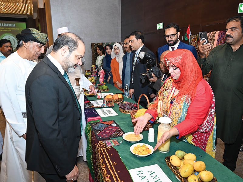 Mango festival marks Pakistan's 79th Independence Day in Muscat